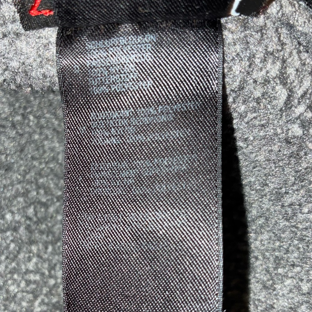 The North Face Men’s Small Polartec Fleece Jacket Black Gray Outdoor Full Zip - Picture 9 of 15